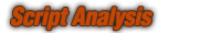 scriptanalysis